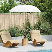 vidaXL Balinesiskt paraply med bas 250 190 x 190 x 250 cm