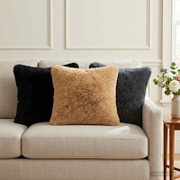 vidaXL Kuddöverdrag 6 st HEERLEN Taupe 40 x 40 cm PV Fleece