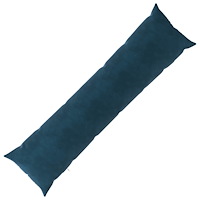 vidaXL Kuddöverdrag HEERLEN Blå 40 x 145 cm Sammet