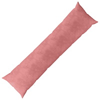 vidaXL Kuddöverdrag HEERLEN Rosa 40 x 145 cm Sammet