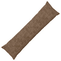 vidaXL Kuddöverdrag HEERLEN Ljusbrun 40 x 145 cm Faux Kaninpäls