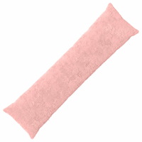vidaXL Kuddöverdrag HEERLEN Rosa 40 x 145 cm Faux Kaninpäls