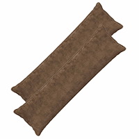 vidaXL Kuddöverdrag 2 st HOUTEN Ljusbrun 40 x 145 cm Faux Kaninpäls