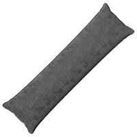 vidaXL Kuddöverdrag HOUTEN Mörkgrå 40 x 145 cm Faux Kaninpäls