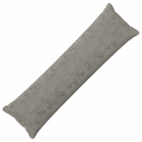 vidaXL Kuddöverdrag HOUTEN Ljusgrå 40 x 145 cm Faux Kaninpäls