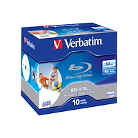 VERBATIM Verbatim - BD-R DL x 10 - 50 GB - lagringsmedier
