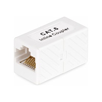 StarTech.com StarTech.com RJ45 Coupler, Inline Cat6 Coupler, Female to Female (F/F) T568 Connector, Unshielded Ethernet Cable Extensi...