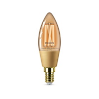Philips Philips Smart LED Filament-lampa C35, E14-sockel, 370 lm, Sm...