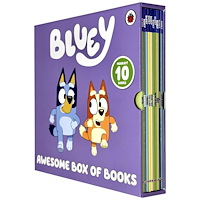 Bluey Bluey: Awesome Box of Books 10 Books Box Set (pocket, eng)