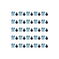 StarTech.com Startech Serverrackskruvar och klämmuttrar - 10-32 - rackmonteringsskruvar och klämmuttrar som glider på - 50-pack - skr...