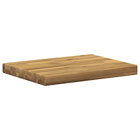 vidaXL Rektangulärt Bordsskiva 90 x 50 x 3,5 cm Rektangulär Vit