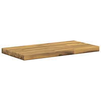 vidaXL Rektangulärt Bordsskiva 90 x 50 x 3,5 cm Rektangulär Vit