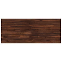 vidaXL Rektangulärt Bordsskiva 90 x 50 x 3,5 cm Rektangulär Mörkbrun