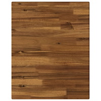vidaXL Rektangulärt Bordsskiva 50 x 50 x 3,5 cm Fyrkantig Naturlig