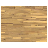 vidaXL Rektangulärt Bordsskiva 90 x 50 x 3,5 cm Rektangulär Vit