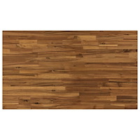 vidaXL Rektangulärt Bordsskiva 90 x 50 x 3,5 cm Rektangulär Naturlig