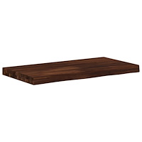 vidaXL Rektangulärt Bordsskiva 90 x 50 x 3,5 cm Rektangulär Mörkbrun