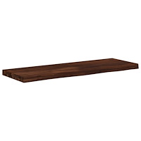 vidaXL Rektangulärt Bordsskiva 90 x 50 x 3,5 cm Rektangulär Mörkbrun