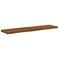vidaXL Rektangulärt Bordsskiva 90 x 50 x 3,5 cm Rektangulär Naturlig