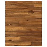 vidaXL Rektangulärt Bordsskiva 40 x 40 x 3,5 cm Fyrkantig Naturlig