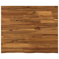 vidaXL Rektangulärt Bordsskiva 90 x 50 x 3,5 cm Rektangulär Naturlig