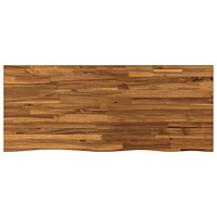 vidaXL Rektangulärt Bordsskiva 90 x 50 x 3,5 cm Rektangulär Naturlig