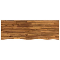 vidaXL Rektangulärt Bordsskiva 90 x 50 x 3,5 cm Rektangulär Naturlig