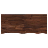 vidaXL Rektangulärt Bordsskiva 100 x 50 x 3,5 cm Rektangulär Mörkbrun