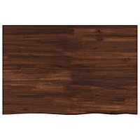 vidaXL Rektangulärt Bordsskiva 90 x 50 x 3,5 cm Rektangulär Mörkbrun