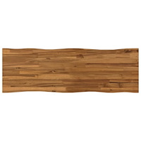 vidaXL Rektangulärt Bordsskiva 90 x 50 x 3,5 cm Rektangulär Naturlig