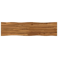vidaXL Rektangulärt Bordsskiva 90 x 50 x 3,5 cm Rektangulär Naturlig