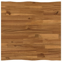 vidaXL Rektangulärt Bordsskiva 60 x 60 x 3,5 cm Fyrkantig Naturlig