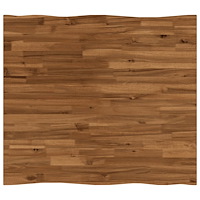 vidaXL Rektangulärt Bordsskiva 90 x 50 x 3,5 cm Rektangulär Naturlig