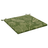vidaXL 1-delad Sittdyna SOEST 100% Polyester Bladdesign 70 x 70 x 3 cm