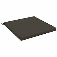 vidaXL 1-delad Sittdyna SOEST 100% Polyester Antracit 80 x 80 x 5 cm
