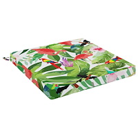 vidaXL 1-delad Sittdyna SOEST 100% Polyester Flerfärgsdesign
