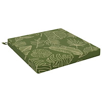 vidaXL 1-delad Sittdyna SOEST 100% Polyester Bladdesign 80 x 80 x 7 cm