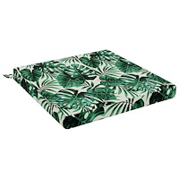 vidaXL 1-delad Sittdyna SOEST 100% Polyester Bladmönster