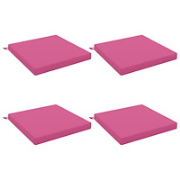 vidaXL 4-delade Sittdynor SOEST 4 st 100% Polyester Rosa