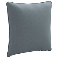 vidaXL 1-delad ryggkudde PUTTEN 100% Polyester Blå 40 x 40 x 15 cm