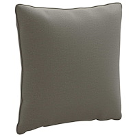 vidaXL 1-delad ryggkudde PUTTEN 100% Polyester Grå 40 x 40 x 15 cm