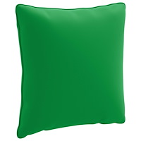 vidaXL 1-delad ryggkudde PUTTEN 100% Polyester Grön 40 x 40 x 15 cm
