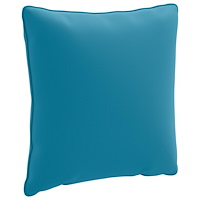 vidaXL 1-delad ryggkudde PUTTEN 100% Polyester Ljusblå 40 x 40 x 15 cm