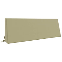 vidaXL Ryggkudde SOEST 100% Polyester Ljusgrön 120 x 20 x 40 cm