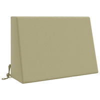 vidaXL Ryggkudde SOEST 100% Polyester Ljusgrön 60 x 20 x 40 cm