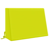 vidaXL Ryggkudde SOEST 100% Polyester Ljusgrön 60 x 20 x 40 cm