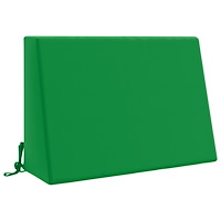 vidaXL Ryggkudde SOEST 100% Polyester Grön 60 x 20 x 40 cm