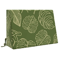vidaXL Ryggkudde SOEST 100% Polyester Blad-design 60 x 20 x 40 cm