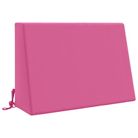 vidaXL Ryggkudde SOEST 100% Polyester Rosa 60 x 20 x 40 cm