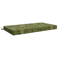 vidaXL Sittkudde SOEST 100% Polyester Bladdesign 120 x 60 x 10 cm